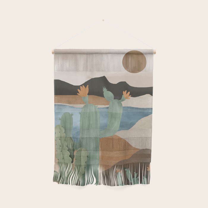 Cactus Landscape 2 Wall Hanging Gallery Image 1