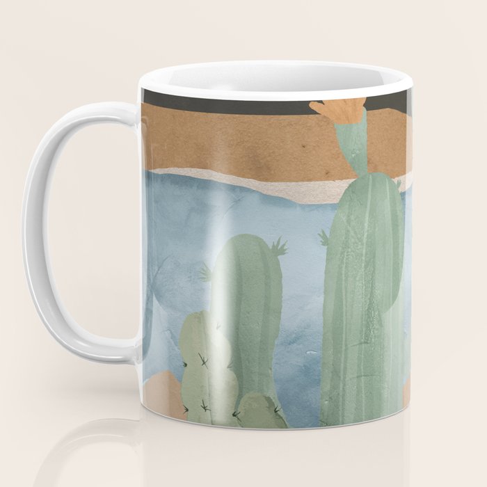 Cactus Landscape 2 Coffee Mug Gallery Image 3