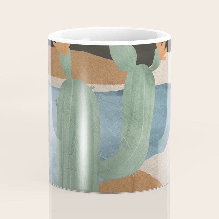 Cactus Landscape 2 Coffee Mug Gallery Image 4