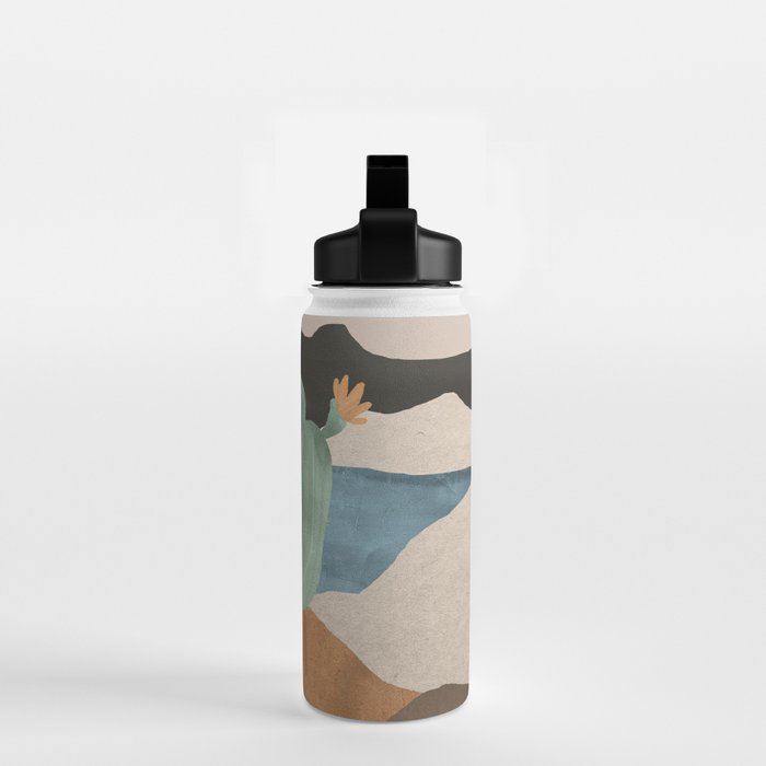 Cactus Landscape 2 Water Bottle Gallery Image 2