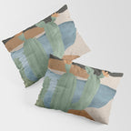 Cactus Landscape 2 Pillow Sham Gallery Image 3