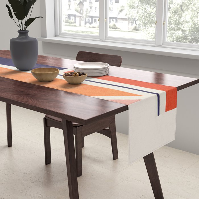 Modern Abstraction 17 Table Runner Gallery Image 2