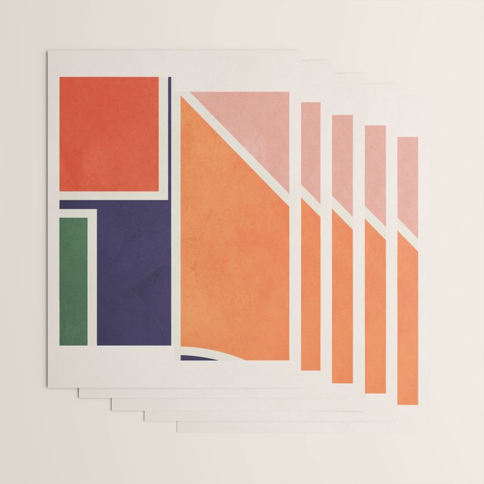 Modern Abstraction 17 Wrapping Paper Gallery Image 3