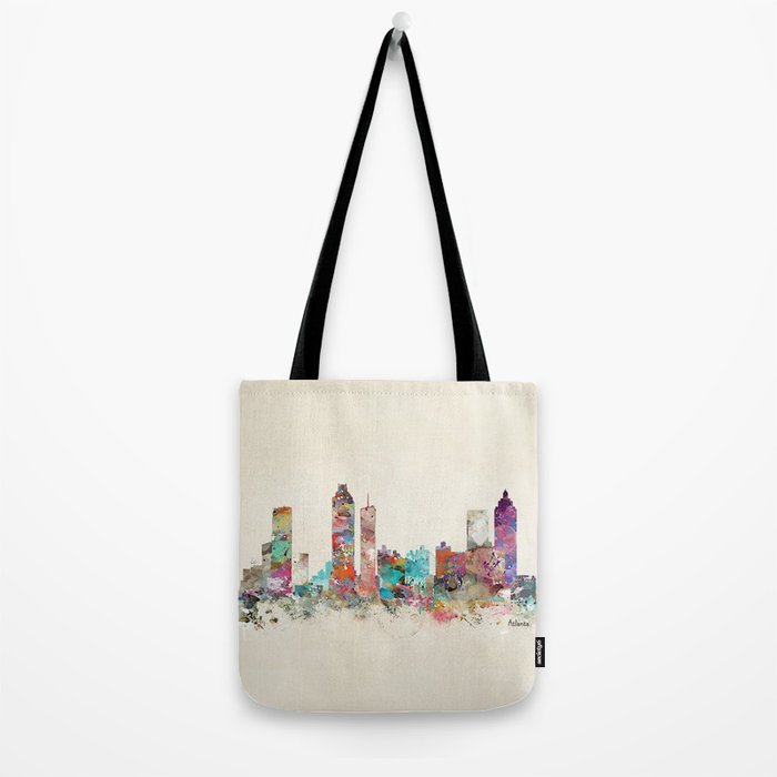 atlanta georgia skyline Tote Bag Gallery Image 2