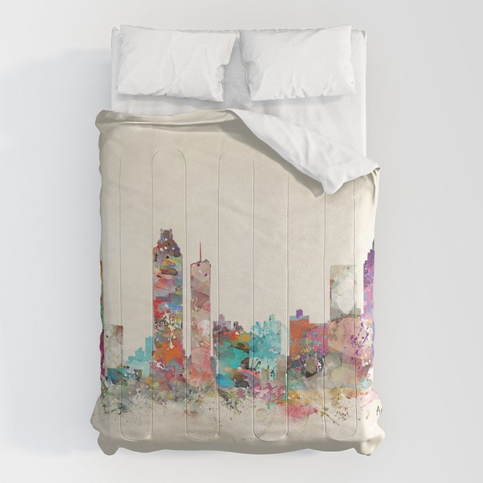 atlanta georgia skyline Comforter Gallery Image 1