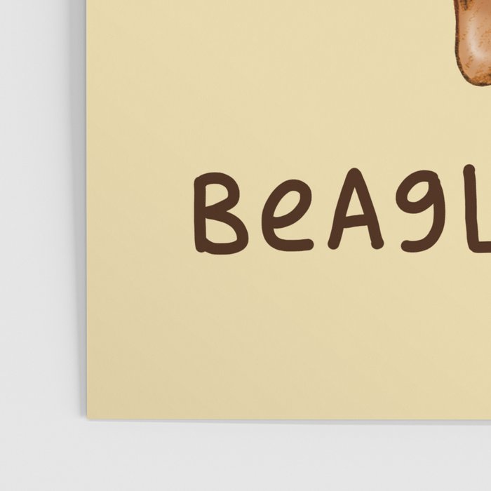 Beagle Bagel Poster Gallery Image 3