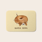 Beagle Bagel Bath Mat Gallery Image 1