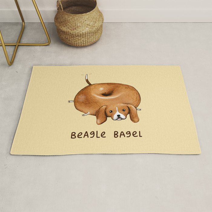 Beagle Bagel Rug Gallery Image 1