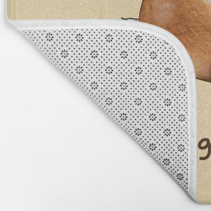 Beagle Bagel Bath Mat Gallery Image 2