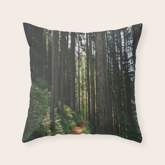 Happy Trails Throw Pillow Gallery Image 1