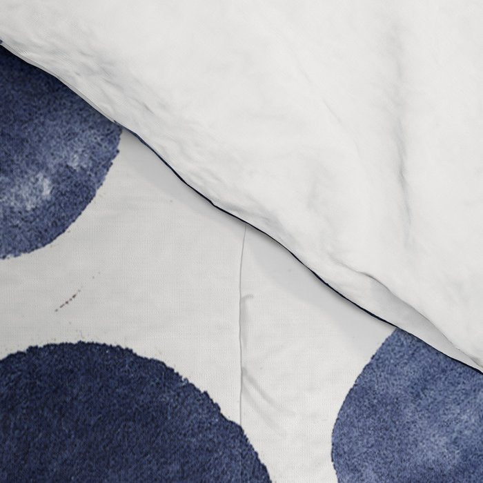 Navy Floral Comforter Gallery Image 4