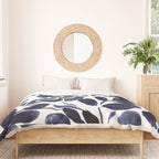 Navy Floral Duvet Cover Gallery Image 3