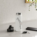 I love you as high as I can reach Water Bottle Gallery Image 5