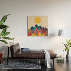 Uphill Battle Wood Wall Art Gallery Image 2