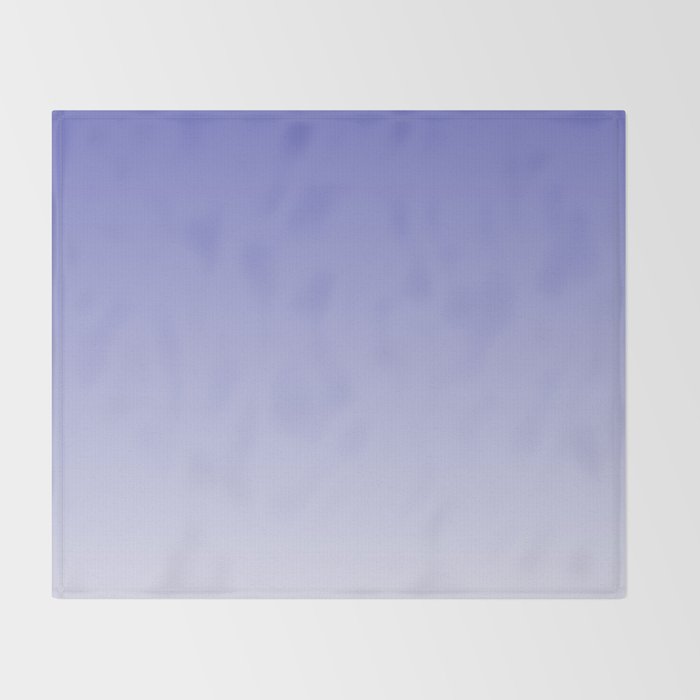 Dreamy Lavender Purple Ombre Gradient Throw Blanket Gallery Image 2