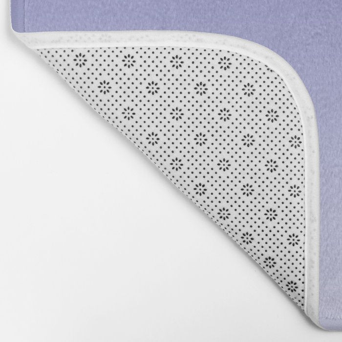 Dreamy Lavender Purple Ombre Gradient Bath Mat Gallery Image 2