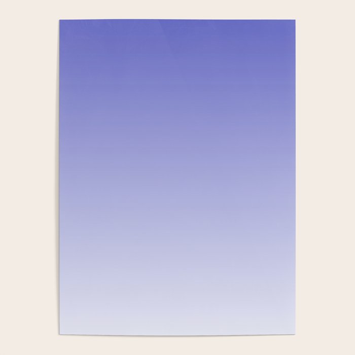 Dreamy Lavender Purple Ombre Gradient Poster Gallery Image 4