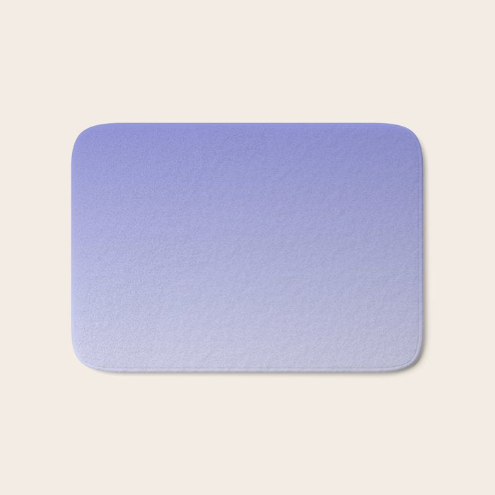 Dreamy Lavender Purple Ombre Gradient Bath Mat Gallery Image 1