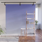 Dreamy Lavender Purple Ombre Gradient Wall Mural Gallery Image 1