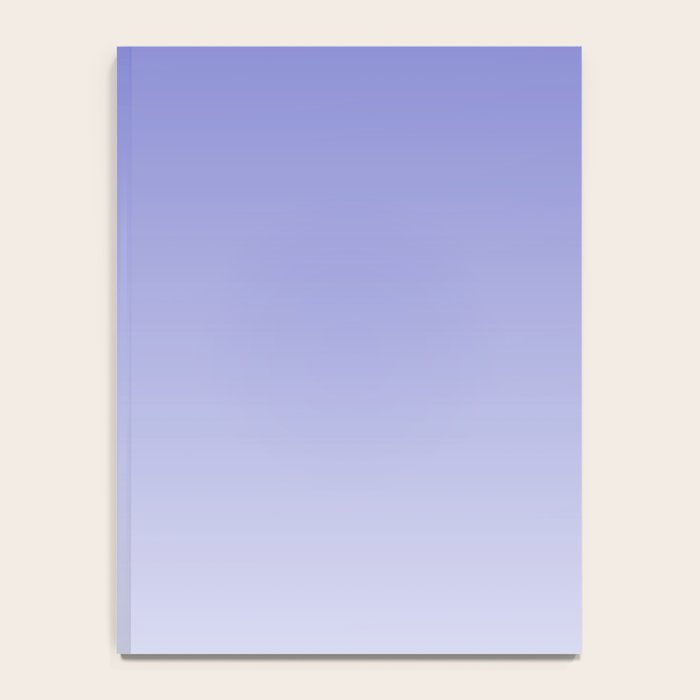 Dreamy Lavender Purple Ombre Gradient Notebook Gallery Image 4
