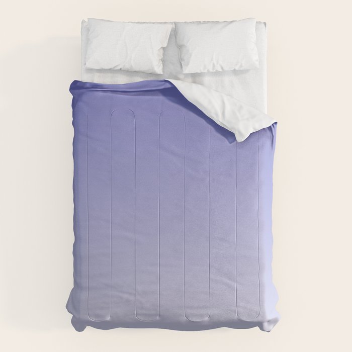 Dreamy Lavender Purple Ombre Gradient Comforter Gallery Image 1