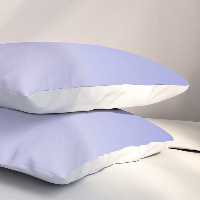 Dreamy Lavender Purple Ombre Gradient Pillow Sham Gallery Image 3
