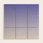 Dreamy Lavender Purple Ombre Gradient Wood Wall Art Gallery Image 1