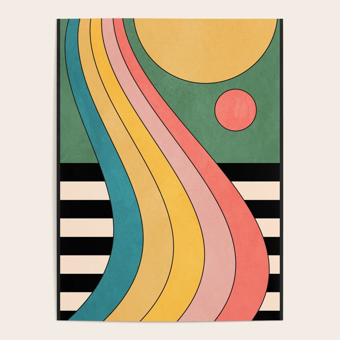 Geometric Abstraction 47 Poster Gallery Image 4