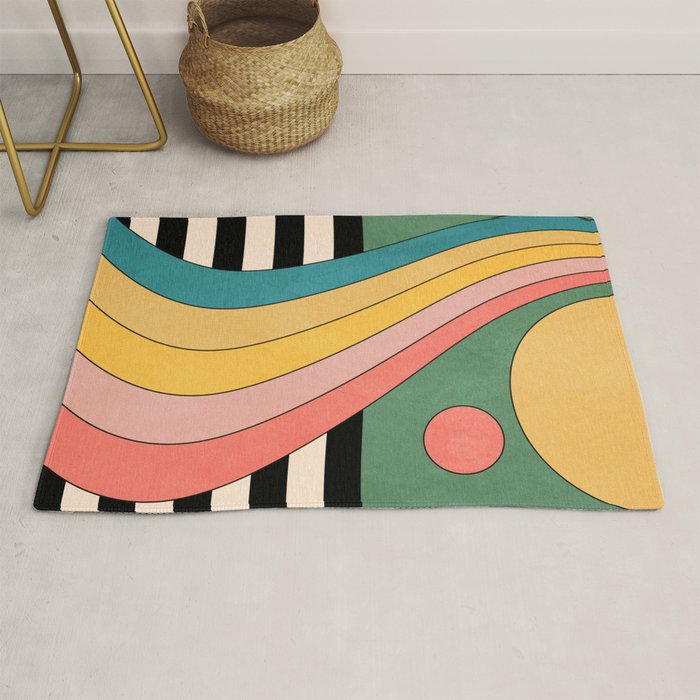 Geometric Abstraction 47 Rug Gallery Image 1