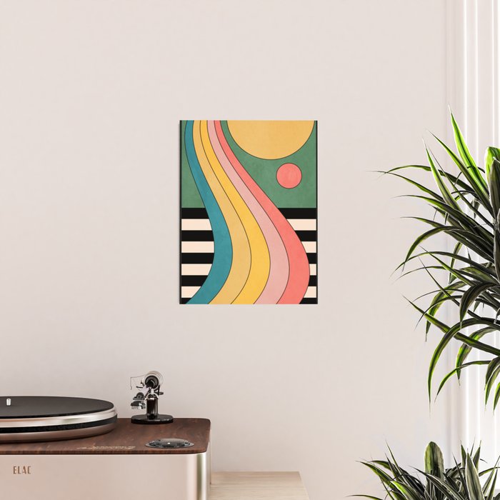 Geometric Abstraction 47 Poster Gallery Image 2