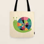 Snail Time Tote Bag Gallery Image 1