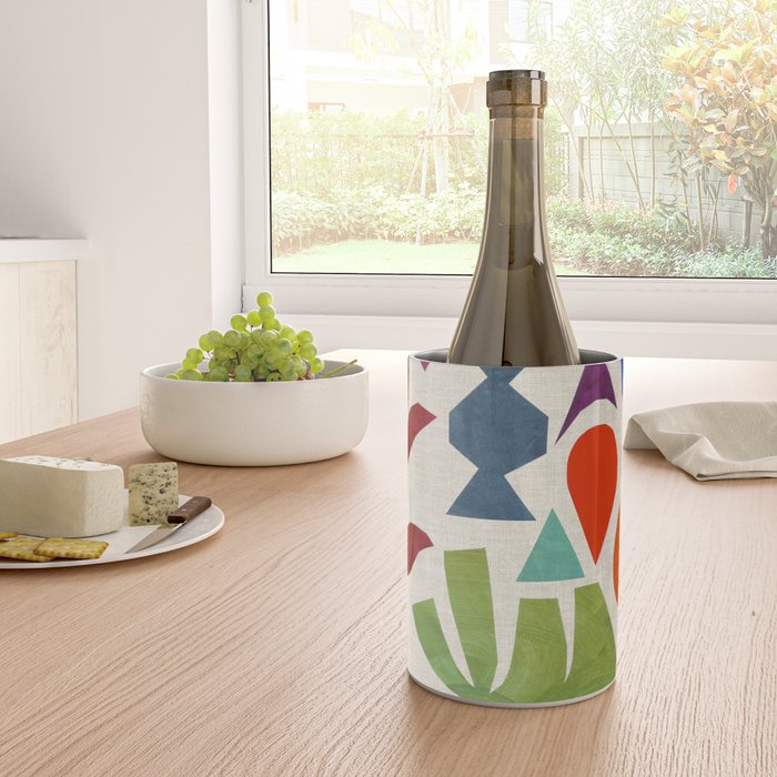 Green Flower Wine Chiller Gallery Image 4
