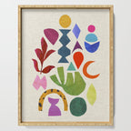 Green Flower Serving Tray Gallery Image 1