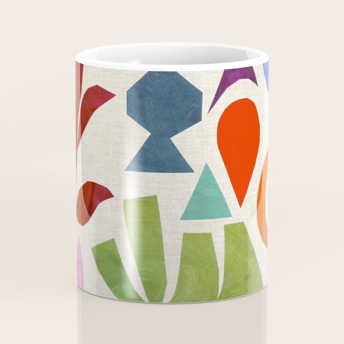 Green Flower Coffee Mug Gallery Image 4