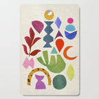 Green Flower Cutting Board Gallery Image 1