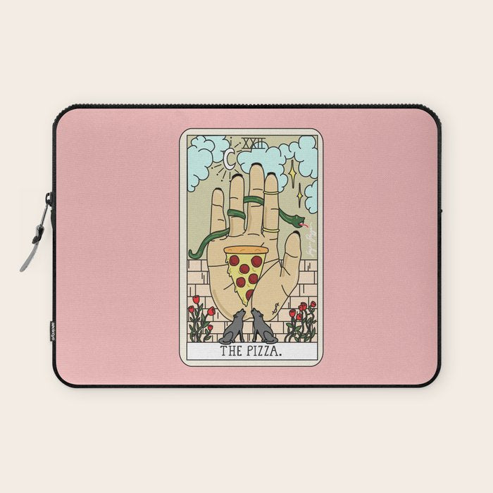 PIZZA READING (LIGHT) Laptop Sleeve Gallery Image 1