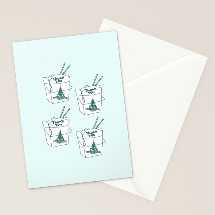TAKEOUT Stationery Card Gallery Image 2