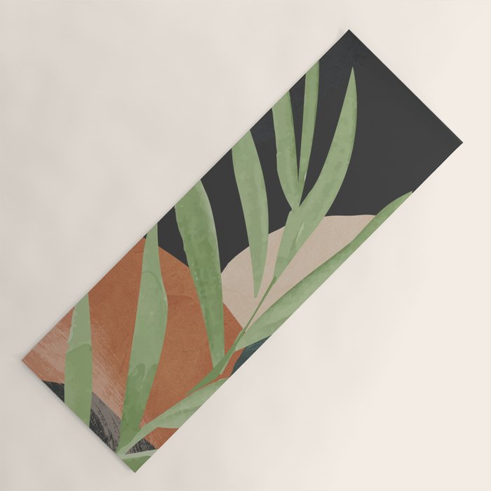 Tropical Leaves 6 Yoga Mat Gallery Image 1