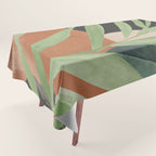 Tropical Leaves 6 Tablecloth Gallery Image 1