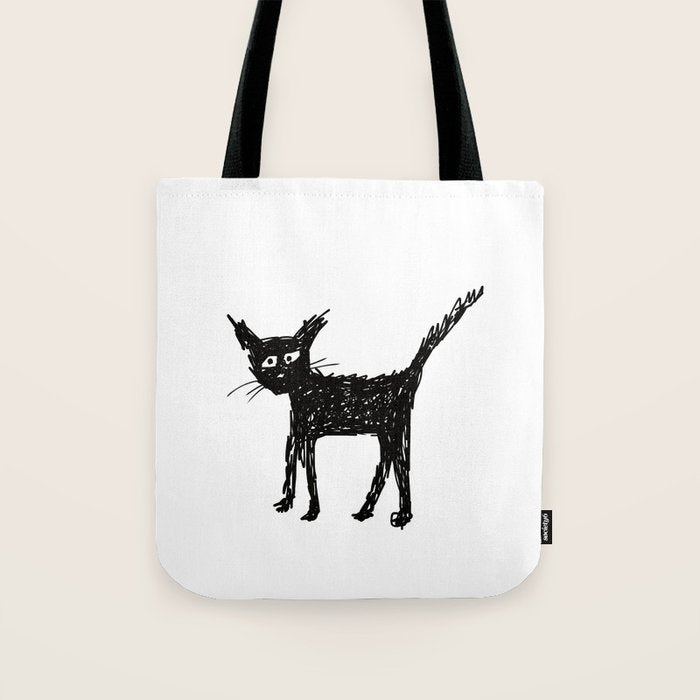 Cat Tote Bag Gallery Image 1