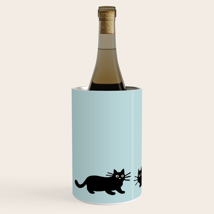 Black Cat(s) Wine Chiller Gallery Image 2