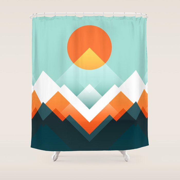 Everest Shower Curtain Gallery Image 1