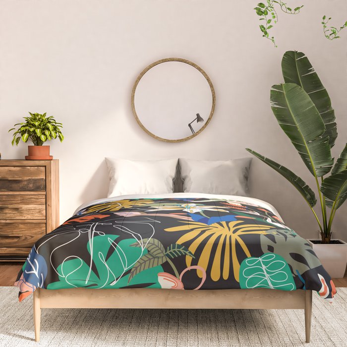 Paradisiacal Nightlife Comforter Gallery Image 3
