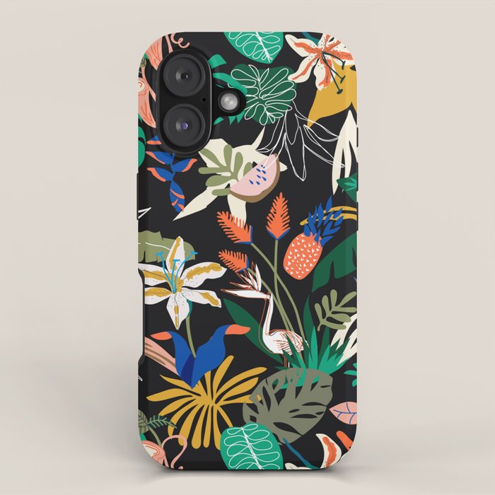 Paradisiacal Nightlife iPhone Case Gallery Image 1