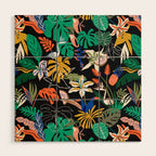Paradisiacal Nightlife Wood Wall Art Gallery Image 1