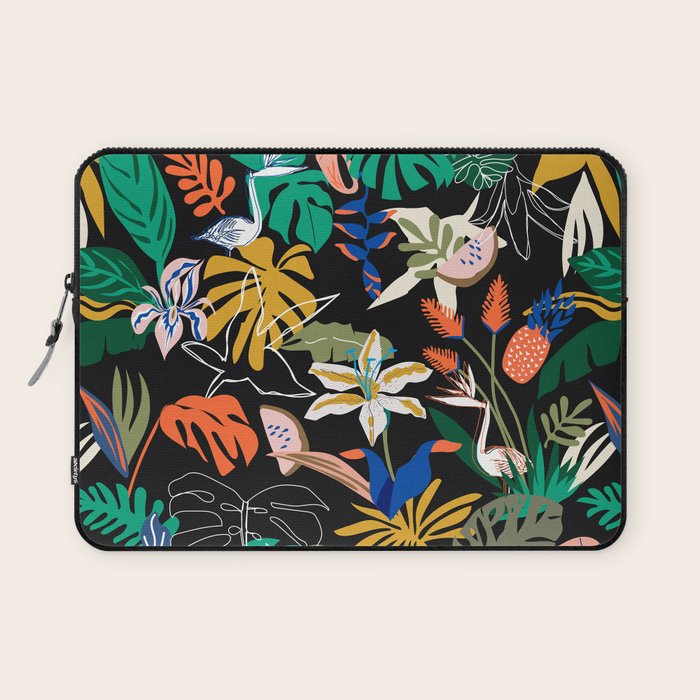 Paradisiacal Nightlife Laptop Sleeve Gallery Image 1