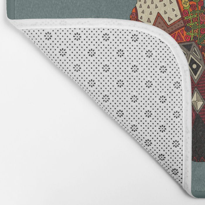 fox love Bath Mat Gallery Image 2