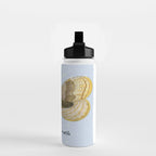 Butterfly Moth on Soft Sky Water Bottle Gallery Image 2