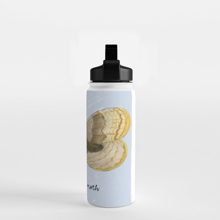 Butterfly Moth on Soft Sky Water Bottle Gallery Image 2
