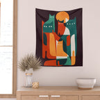 Cat Family Wall Tapestry Gallery Image 2